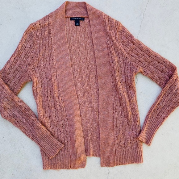 dark rose cardigan